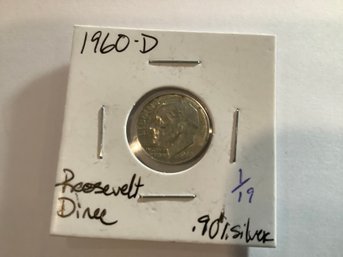 1960 D Roosevelt Dime 95