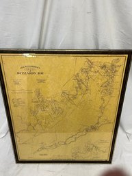 George Eldridge Map Of Buzzards Bay