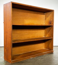 A Vintage Solid Wood Bookcase