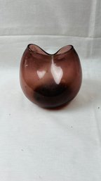 Mid Century Blown Glass Vase