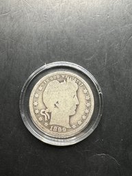 1899-O Barber Silver Quarter