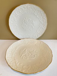 A Pair Of Commemorative Plate By Lenox Made In USA