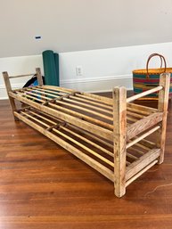 A Teak Wood Bench