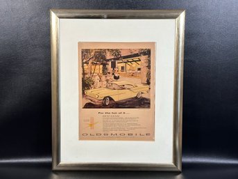 A Fabulous Vintage Car Advertisement, Framed, #5