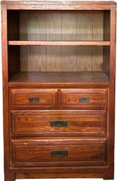 A Vintage Fruit Wood Cabinet