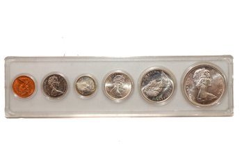 1966 Canadian Silver Mint Set In Original Box