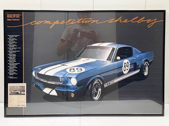 A Vintage Shelby GT Poster