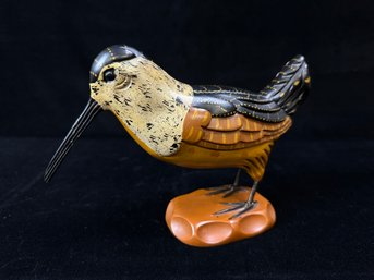 Grand Rapids Hand Carved Wooden Bird