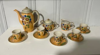 Antique Hand Painted Tea Set