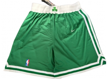 NOS  With Tags Team Nike Authentic NBA Celtics Dri-Fit Shorts Size 36