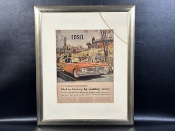 A Fabulous Vintage Car Advertisement, Framed, #6