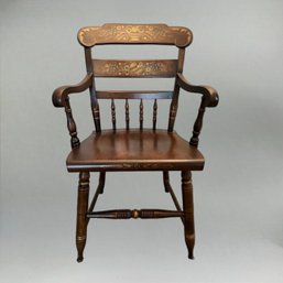 Vintage Hitchcock Furniture Spindle Back Chair