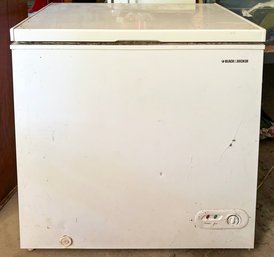 A Black & Decker Casket Freezer