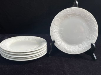 Fruit By Gibson Designs White 8' Plates