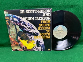 Gil Scott-Heron & Brian Jackson. From South Africa To South Carolina On 1975 Arista Records.