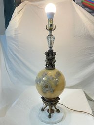 Hollywood Regency Style Cherub Lamp
