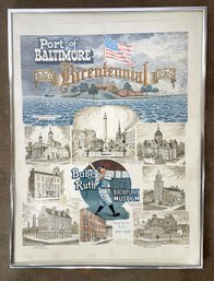 A Vintage Baltimore Bicentennial Print