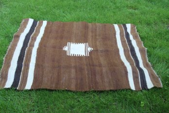 Amazing Vintage Mohair Blanket/Floor Covering