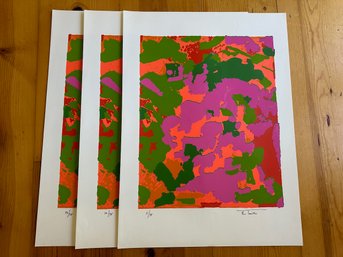 Silkscreen On Paper, Signed And Numbered (3)