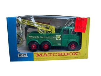 K-12 New In Box MATCHBOX #80 LESNEY King Size Break Heavy Breakdown/wreck Truck Original Sticker