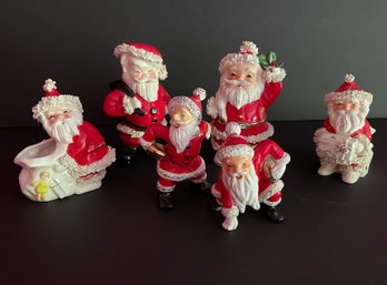 50's -60's Vintage Napco Santas