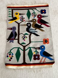 Vintage Peruvian Handwoven Wallhanging