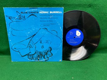 Kenny Burrell. Blue Lights On 1958 Blue Note Records. Andy Warhol Cover. Later Pressing.