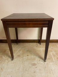 Dark Wooden Vintage Table