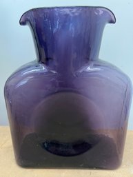 Purple Glass Bottle