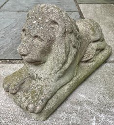 Vintage Concrete Lion - 16' Long