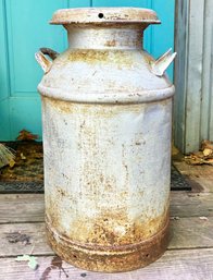 A Vintage Dairy Pail