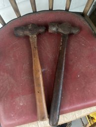 Two Vintage Antique Hammers