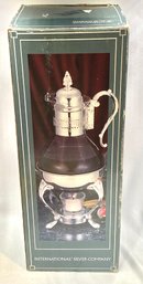 New Old Stock Silver-plated Coffee Carafe By International Silver Company