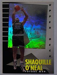 1993 Upper Deck Future MVP Holofoil Insert Shaquille O'neal