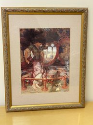 Framed Print Of Edward Robert Hughes Painting