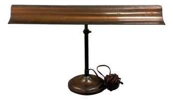 Vintage Emeralite Copper Adjustable Table Lamp