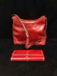 Etienne Aigner Purse And Wallet Set