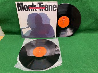 Thelonious Monk & John Coltrane. Monk / Trane On 1973 Milestone Records. Double LP Record.