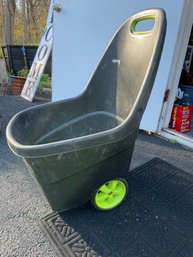 Large Easy Rolling Wheelbarrow - So Easy To Use!