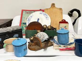Vintage Decor - Enamelware And More