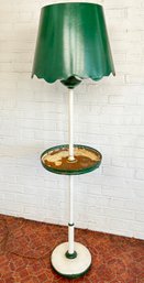 A Vintage Metal Standing Lamp/Side Table Combo - Project