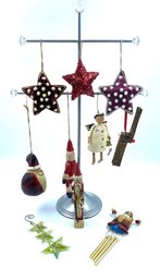 Vintage Grouping Of Country Store Style Ornaments & More