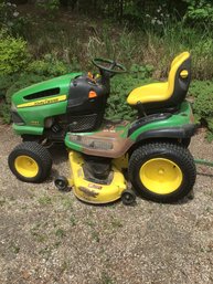 John Deer 155c Automatic Ride On Lawn Mower