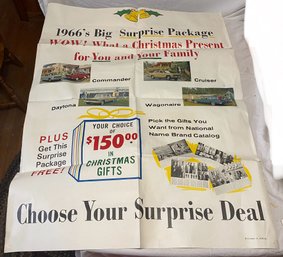 Large 1966 Studebaker Christmas Advertisement