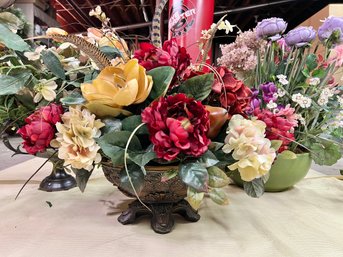 Group Of Floral Arrangements