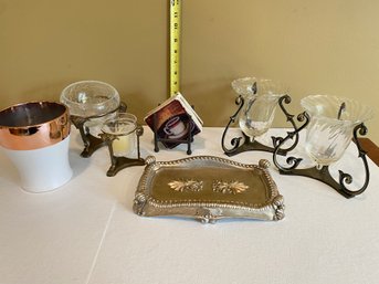 A Group Of Decorative Objects