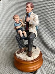 Vanmark Masters Of Miracles 'mini M.D.' DR94156 Musical Figurine