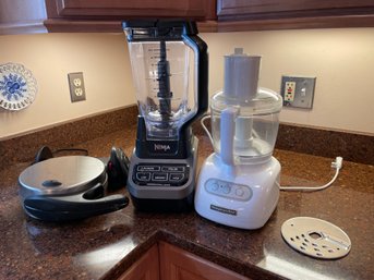 Trio Of Small Kitchen Appliances.