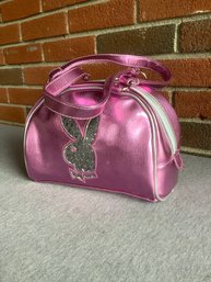 Pink And Silver Bunny Playboy Purse