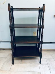 Mid Century Wood Bookshelf